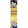 QIZHILE E01004 01004 non  PHI HÀNH GIA NẰM XUỐNG bộ đồ chơi xếp lắp ráp ghép mô hình