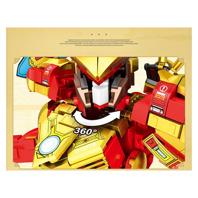 JUHANG TECHNOLOGY 669 non  SỰ TRỞ LẠI CỦA NHÀ HIỀN TRIẾT VĨ ĐẠI bộ đồ chơi xếp lắp ráp ghép mô hình 1288 khối