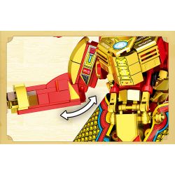 JUHANG TECHNOLOGY 669 non  SỰ TRỞ LẠI CỦA NHÀ HIỀN TRIẾT VĨ ĐẠI bộ đồ chơi xếp lắp ráp ghép mô hình 1288 khối