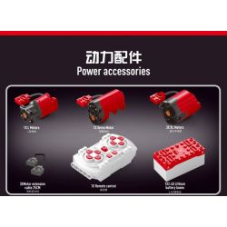 TA GAOLE T4017 4017 non  XE CỨU HỎA bộ đồ chơi xếp lắp ráp ghép mô hình  FIRE ENGINE Kỹ Thuật Công Nghệ Cao Mô Hình Phương Tiện 4960 khối