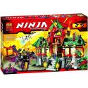 NOT Lego BATTLE FOR NINJAGO CITY 70728 Bela 9797 Lari 9797 xếp lắp ráp ghép mô hình TRẬN CHIẾN THÀNH PHỐ NINJAGO The Lego Ninjago Movie Ninja Lốc Xoáy 1223 khối