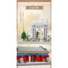 MOYU BLOCK MY92023 92023 non  CỔNG TRƯỜNG NỔI TIẾNG ĐẠI HỌC THANH HOA bộ đồ chơi xếp lắp ráp ghép mô hình 2480 khối