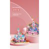 MOYU BLOCK MY92031 92031 non  LÂU ĐÀI MÀU HỒNG bộ đồ chơi xếp lắp ráp ghép mô hình Girl PINK CASTLE Con Gái 2988 khối