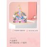 MOYU BLOCK MY92031 92031 non  LÂU ĐÀI MÀU HỒNG bộ đồ chơi xếp lắp ráp ghép mô hình Girl PINK CASTLE Con Gái 2988 khối