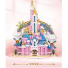 MOYU BLOCK MY92002 92002 non  LÂU ĐÀI CẦU VỒNG bộ đồ chơi xếp lắp ráp ghép mô hình Girl RAINBOW CASTLE Con Gái 6230 khối