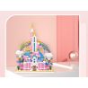 MOYU BLOCK MY92002 92002 non  LÂU ĐÀI CẦU VỒNG bộ đồ chơi xếp lắp ráp ghép mô hình Girl RAINBOW CASTLE Con Gái 6230 khối