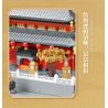 MOYU BLOCK MY92019 92019 non  ĐỀN THỜ KHỔNG TỬ NAM KINH DACHENG HALL bộ đồ chơi xếp lắp ráp ghép mô hình Creator Sáng Tạo 4061 khối