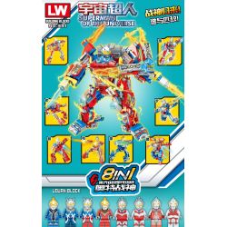 LW 331 non  ULTRA GOD OF WAR 8 PHONG CÁCH bộ đồ chơi xếp lắp ráp ghép mô hình Movie & Game SUPERMAN OF THE UNIVERSE Phim Và Trò Chơi