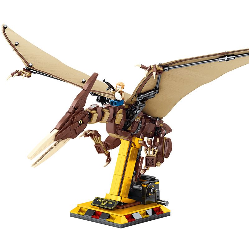 BEAUTY AND 13006 non Lego THẰN LẰN BAY bộ đồ chơi xếp lắp ráp ghép mô hình Jurassic World PTEROSAURIA Thế Giới Khủng Long 769 khối