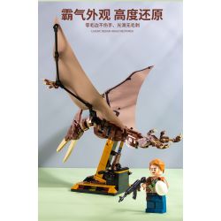 BEAUTY AND 13006 non  THẰN LẰN BAY bộ đồ chơi xếp lắp ráp ghép mô hình Jurassic World PTEROSAURIA Thế Giới Khủng Long 769 khối