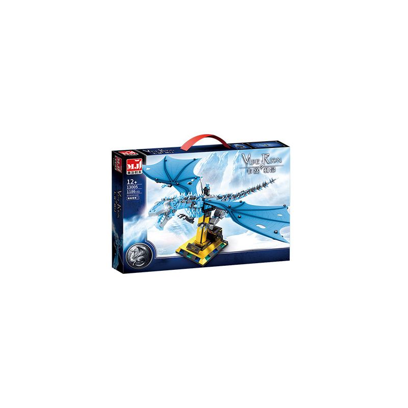 BEAUTY AND 13005 non  RỒNG VISERION bộ đồ chơi xếp lắp ráp ghép mô hình Creator VISE RION Sáng Tạo 1186 khối