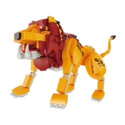 FORANGE FC1029 1029 non  SƯ TỬ bộ đồ chơi xếp lắp ráp ghép mô hình Creator TRANSFORMED MARS Sáng Tạo 386 khối