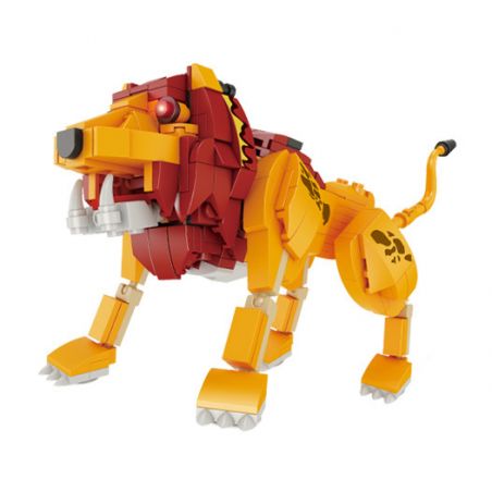 FORANGE FC1029 1029 non  SƯ TỬ bộ đồ chơi xếp lắp ráp ghép mô hình Creator TRANSFORMED MARS Sáng Tạo 386 khối