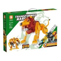 FORANGE FC1029 1029 non  SƯ TỬ bộ đồ chơi xếp lắp ráp ghép mô hình Creator TRANSFORMED MARS Sáng Tạo 386 khối