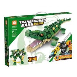 FORANGE FC1026 1026 non  CÁ SẤU ARES bộ đồ chơi xếp lắp ráp ghép mô hình Creator TRANSFORMED MARS Sáng Tạo 363 khối