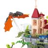 ZHEGAO 01012 non  LÂU ĐÀI TRÊN MÂY bộ đồ chơi xếp lắp ráp ghép mô hình Creator CLOUD CASTLE Sáng Tạo 746 khối