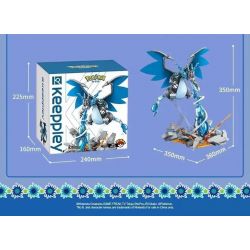 KEEPPLEY K20216 20216 non  SIÊU NHÂN X bộ đồ chơi xếp lắp ráp ghép mô hình Pokémon POKEMON