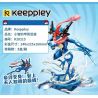 KEEPPLEY K20215 20215 non  ???CH KOGA NINJA CỦA ASH bộ đồ chơi xếp lắp ráp ghép mô hình Pokémon POKEMON
