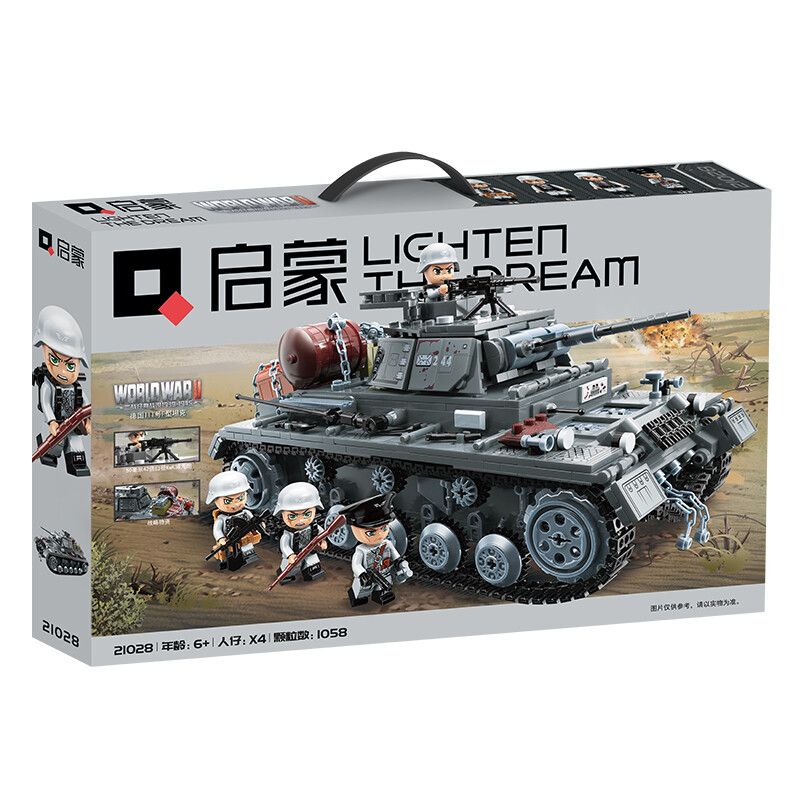 Enlighten 21028 Qman 21028 non  PANZER III F CỦA ĐỨC bộ đồ chơi xếp lắp ráp ghép mô hình Military Army WORLD WAR II Quân Sự Bộ Đội 1058 khối Enlighten 21028 Qman 21028 non  PANZER III F CỦA ĐỨC bộ đồ chơi xếp lắp ráp ghép mô hình Military Army WORLD WAR II Quân Sự Bộ Đội 1058 khối