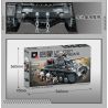 Enlighten 21028 Qman 21028 non  PANZER III F CỦA ĐỨC bộ đồ chơi xếp lắp ráp ghép mô hình Military Army WORLD WAR II Quân Sự Bộ Đội 1058 khối