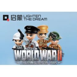 Enlighten 21026 Qman 21026 non  TIẾNG GẦM CỦA STUKAS TRONG CUỘC DI TẢN DUNKIRK bộ đồ chơi xếp lắp ráp ghép mô hình Military Army WORLD WAR II Quân Sự Bộ Đội
