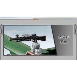 Enlighten 21022 Qman 21022 non  TÀU LƯỢN TẤN CÔNG HẠNG NHẸ DFS-230 bộ đồ chơi xếp lắp ráp ghép mô hình Military Army WORLD WAR II Quân Sự Bộ Đội 234 khối