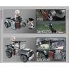 Enlighten 21021 Qman 21021 non  CHIẾN TRƯỜNG 5 HỘP NHỎ bộ đồ chơi xếp lắp ráp ghép mô hình Military Army WORLD WAR II Quân Sự Bộ Đội