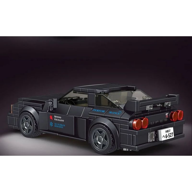 MouldKing 27014 Mould King 27014 non  NISSAN GTR32 bộ đồ chơi xếp lắp ráp ghép mô hình  Kỹ Thuật Công Nghệ Cao Mô Hình Phương Tiện 359 khối