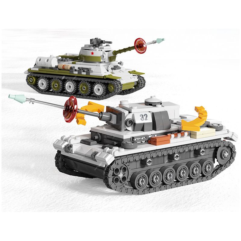 HAPPY BUILD SHINEYU XINYU YC-12007 12007 YC12007 PG-12007 PG12007 non  BẢO VỆ MATXCƠVA bộ đồ chơi xếp lắp ráp ghép mô hình Military Army MOSCOW DEFENSE WAR Quân Sự Bộ Đội 3718 khối