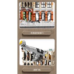 HAPPY BUILD SHINEYU XINYU YC-12007 12007 YC12007 PG-12007 PG12007 non  BẢO VỆ MATXCƠVA bộ đồ chơi xếp lắp ráp ghép mô hình Military Army MOSCOW DEFENSE WAR Quân Sự Bộ Đội 3718 khối