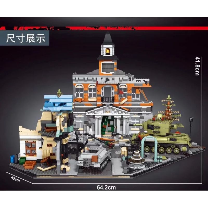 PANGU PG-12006 12006 PG12006 non  KẾ HOẠCH BARBAROSSA bộ đồ chơi xếp lắp ráp ghép mô hình Military Army BARBAROSSA PROJECT Quân Sự Bộ Đội 3656 khối