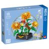 ZHEGAO 01020 non  HOA CÚC bộ đồ chơi xếp lắp ráp ghép mô hình 569 khối