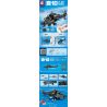 SEMBO 705993 non  PHÁO HẠM Z-10 bộ đồ chơi xếp lắp ráp ghép mô hình Military Army Z-10 ATTACK HELICOPTER Quân Sự Bộ Đội 1225 khối