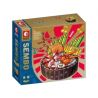 SEMBO 601415 non  HỘP NHẠC SASHIMI bộ đồ chơi xếp lắp ráp ghép mô hình 629 khối