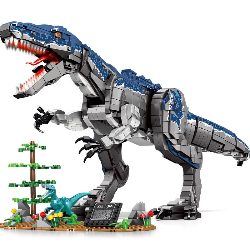 SEMBO 205025 non Lego THẾ GIỚI KHỦNG LONG BARYONYX bộ đồ chơi xếp lắp ráp ghép mô hình Jurassic World WORLD DINOSAUR 1678 khối
