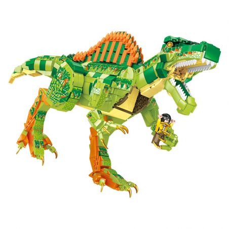 SEMBO 205023 non  THẾ GIỚI KHỦNG LONG CHÓ XOÁY bộ đồ chơi xếp lắp ráp ghép mô hình Jurassic World WORLD DINOSAUR 1415 khối