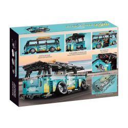 K BOX 10510 non  XE CẮM TRẠI VOLKSWAGEN 1:10 tỷ lệ 1:10 bộ đồ chơi xếp lắp ráp ghép mô hình  Kỹ Thuật Công Nghệ Cao Mô Hình Phương Tiện 2550 khối