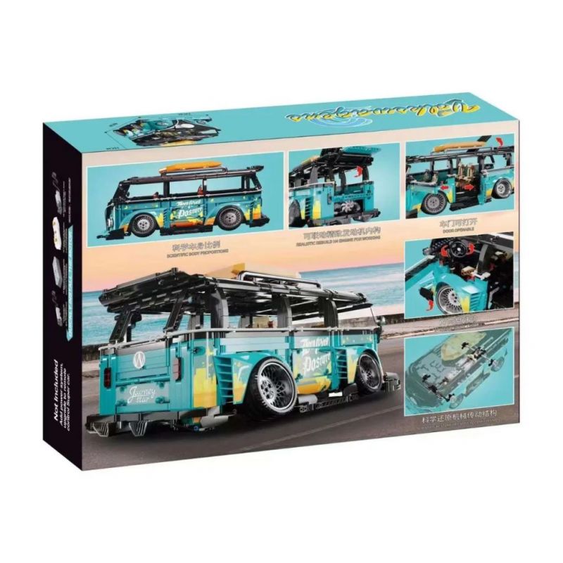 K BOX 10510 non  XE CẮM TRẠI VOLKSWAGEN 1:10 tỷ lệ 1:10 bộ đồ chơi xếp lắp ráp ghép mô hình  Kỹ Thuật Công Nghệ Cao Mô Hình Phương Tiện 2550 khối