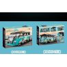 K BOX 10510 non  XE CẮM TRẠI VOLKSWAGEN 1:10 tỷ lệ 1:10 bộ đồ chơi xếp lắp ráp ghép mô hình  Kỹ Thuật Công Nghệ Cao Mô Hình Phương Tiện 2550 khối
