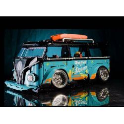 K BOX 10510 non  XE CẮM TRẠI VOLKSWAGEN 1:10 tỷ lệ 1:10 bộ đồ chơi xếp lắp ráp ghép mô hình  Kỹ Thuật Công Nghệ Cao Mô Hình Phương Tiện 2550 khối