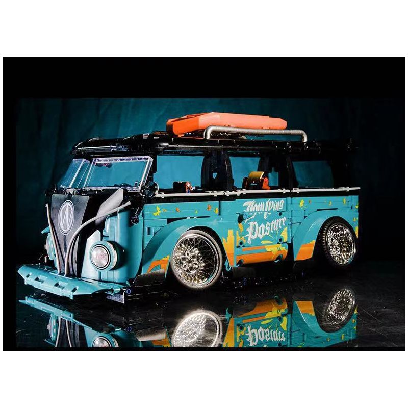 K BOX 10510 non  XE CẮM TRẠI VOLKSWAGEN 1:10 tỷ lệ 1:10 bộ đồ chơi xếp lắp ráp ghép mô hình  Kỹ Thuật Công Nghệ Cao Mô Hình Phương Tiện 2550 khối