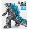PanlosBrick 687004 Panlos Brick 687004 non  QUÁI VẬT M bộ đồ chơi xếp lắp ráp ghép mô hình Movie & Game GODZILLA Phim Và Trò Chơi 1284 khối