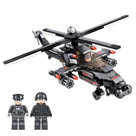 LEYI 88013 non  SWAT PIONEER 8 PHONG CÁCH bộ đồ chơi xếp lắp ráp ghép mô hình Military Army Quân Sự Bộ Đội 546 khối