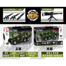 LEYI 88017 non  XE CHỞ NHÂN VIÊN DONGFENG bộ đồ chơi xếp lắp ráp ghép mô hình Military Army DONGFENG TROOP CARRIER Quân Sự Bộ Đội 432 khối