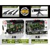 LEYI 88017 non  XE CHỞ NHÂN VIÊN DONGFENG bộ đồ chơi xếp lắp ráp ghép mô hình Military Army DONGFENG TROOP CARRIER Quân Sự Bộ Đội 432 khối