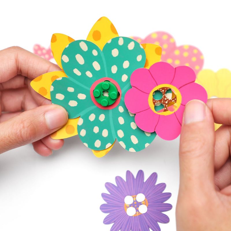 CADA DOUBLEE C71022 71022 non  VƯỜN KẸP bộ đồ chơi xếp lắp ráp ghép mô hình Pre-School FLOWER GARDEN Mẫu Giáo 230 khối