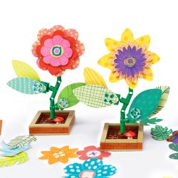 CADA DOUBLEE C71022 71022 non  VƯỜN KẸP bộ đồ chơi xếp lắp ráp ghép mô hình Pre-School FLOWER GARDEN Mẫu Giáo 230 khối
