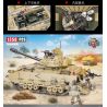 XIANG JUN XJ-809E 809E XJ809E non  XE TĂNG BRADLEY bộ đồ chơi xếp lắp ráp ghép mô hình Military Army M2 BRADLEY Quân Sự Bộ Đội 1350 khối