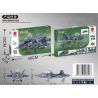 XIANG JUN XJ-820C 820C XJ820C non  J-31 bộ đồ chơi xếp lắp ráp ghép mô hình Military Army Quân Sự Bộ Đội 468 khối