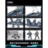 XIANG JUN XJ-820C 820C XJ820C non  J-31 bộ đồ chơi xếp lắp ráp ghép mô hình Military Army Quân Sự Bộ Đội 468 khối
